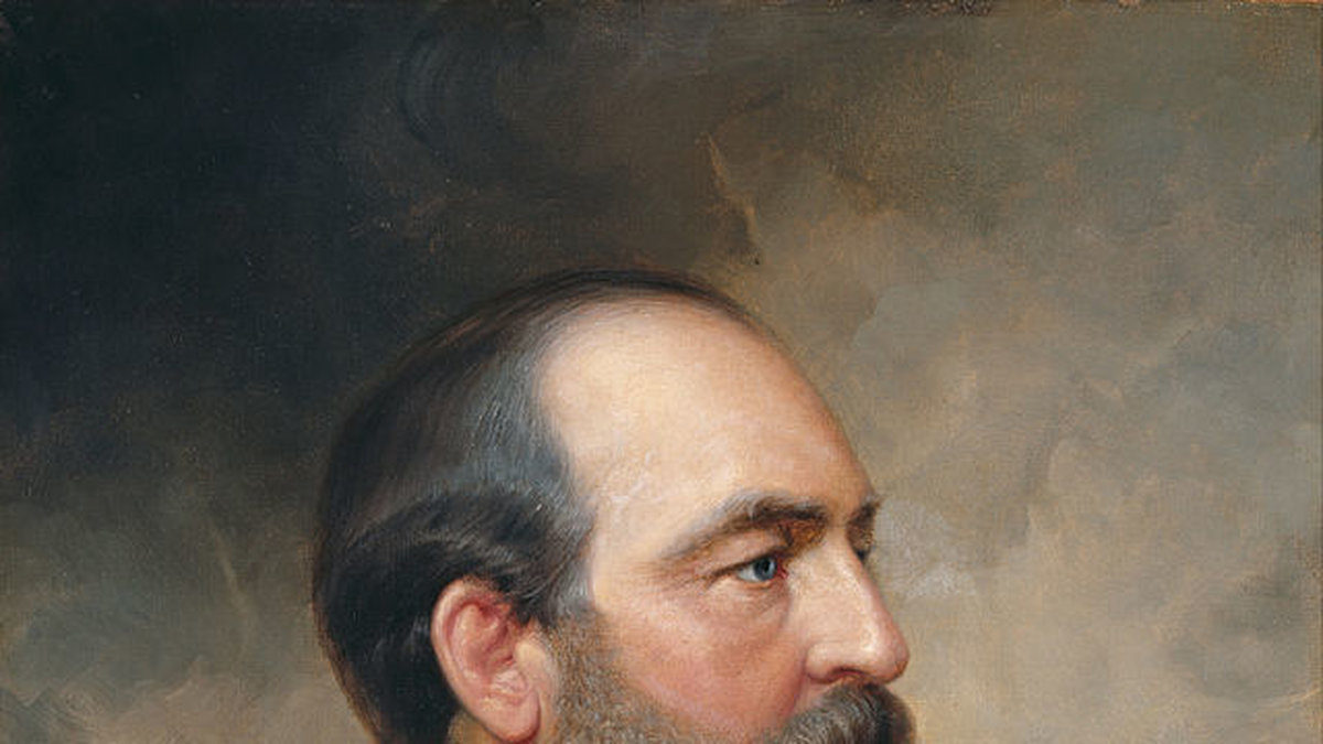 James Abram Garfield. President mellan mars 1881 och september 1881.
